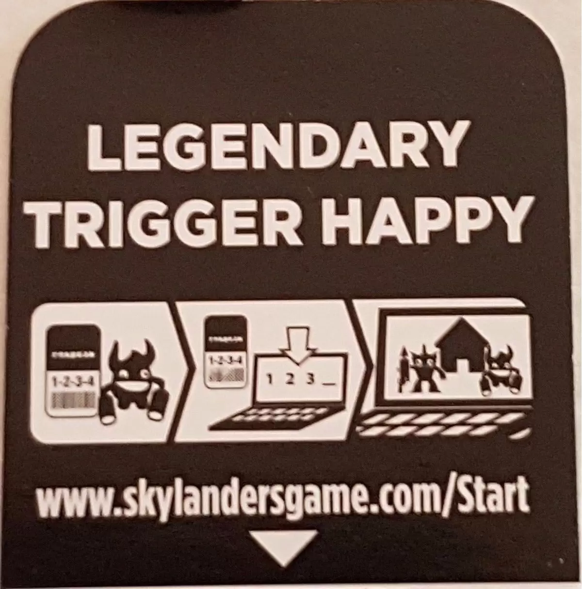 Code Web Skylanders Spyro\'s Adventures - Legendary Trigger Happy