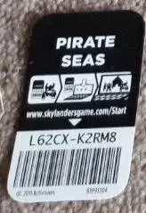 Code Web Skylanders Spyro\'s Adventures - Pirate  seas