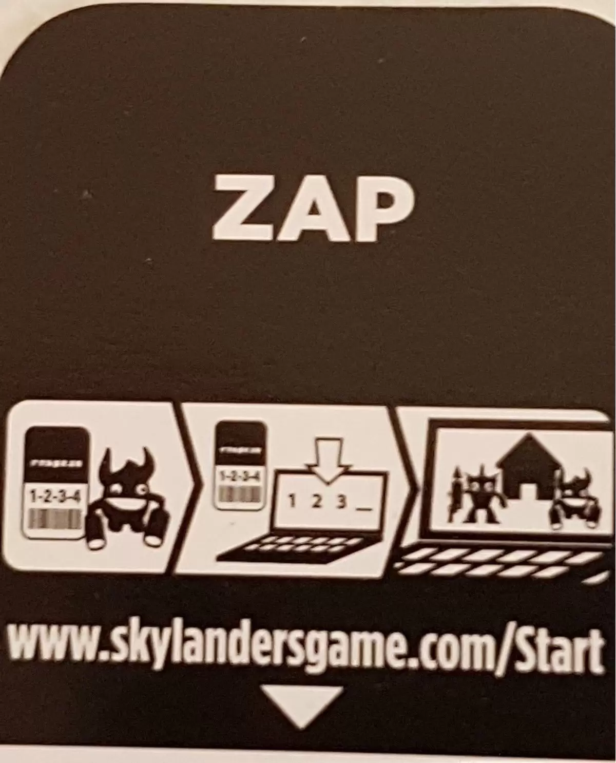 Code Web Skylanders Spyro\'s Adventures - Zap