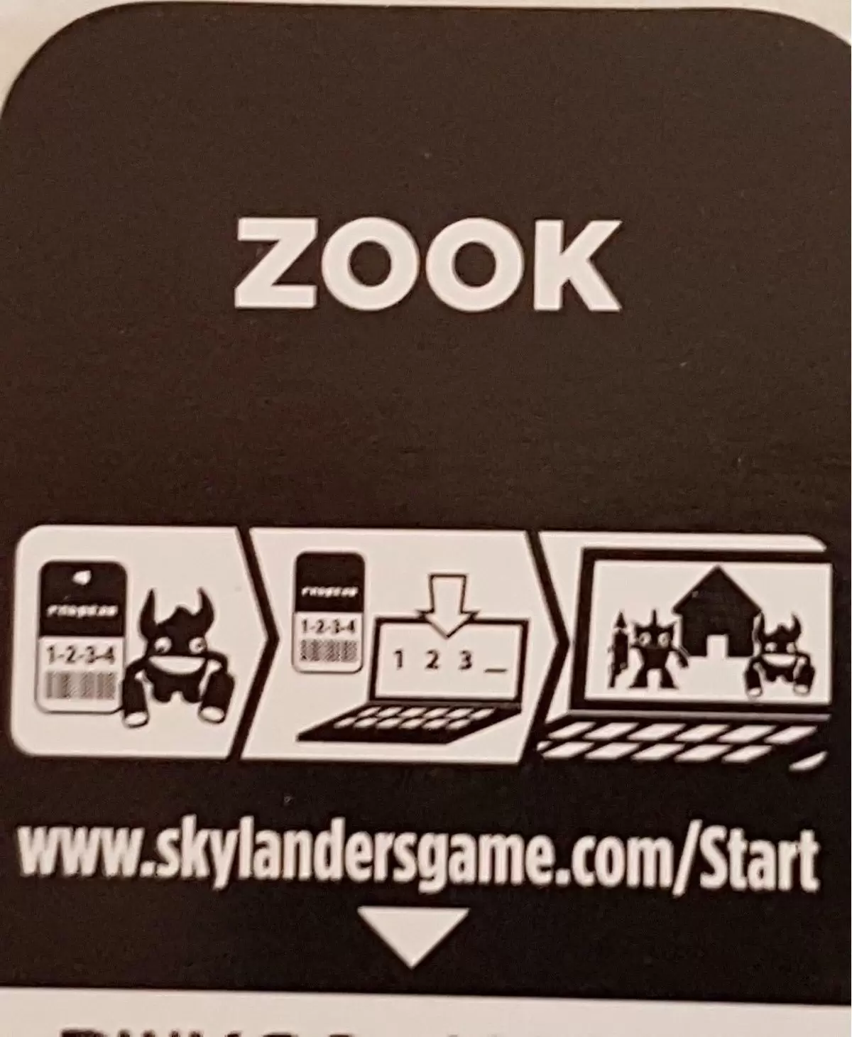 Web Code Skylanders Spyro\'s Adventures - Zook