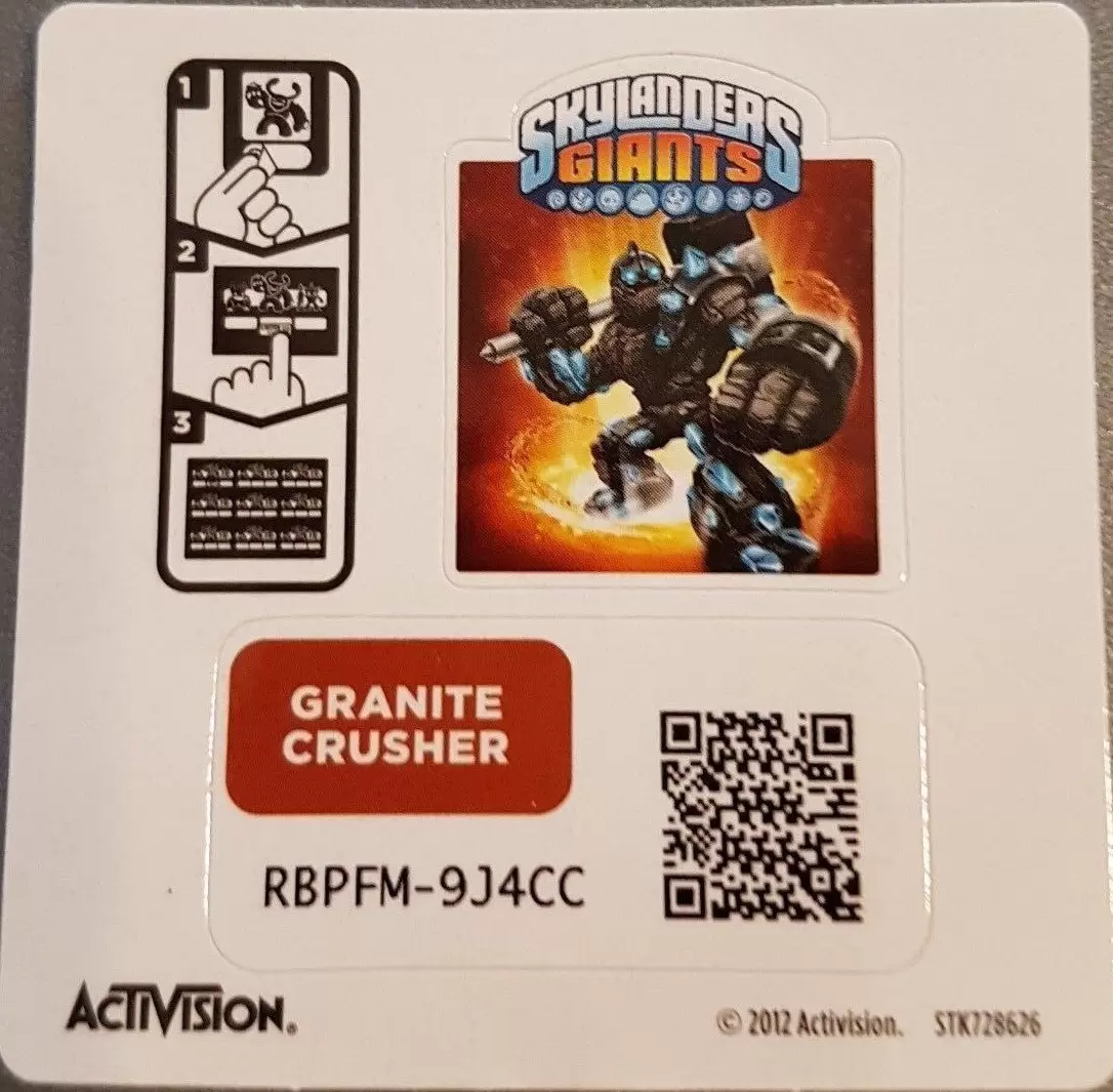 Skylanders Giants - Granite Crusher