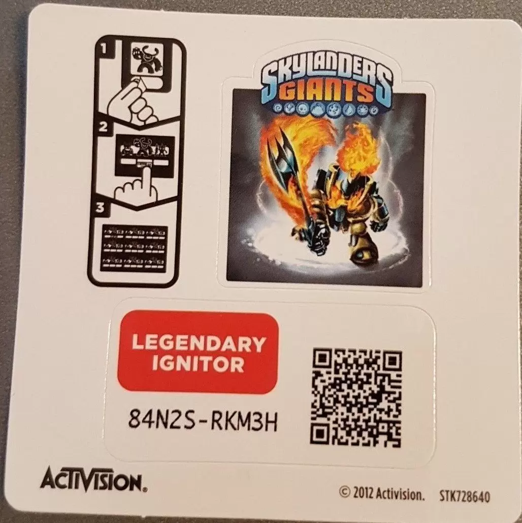 Skylanders Giants - Legendary Ignitor