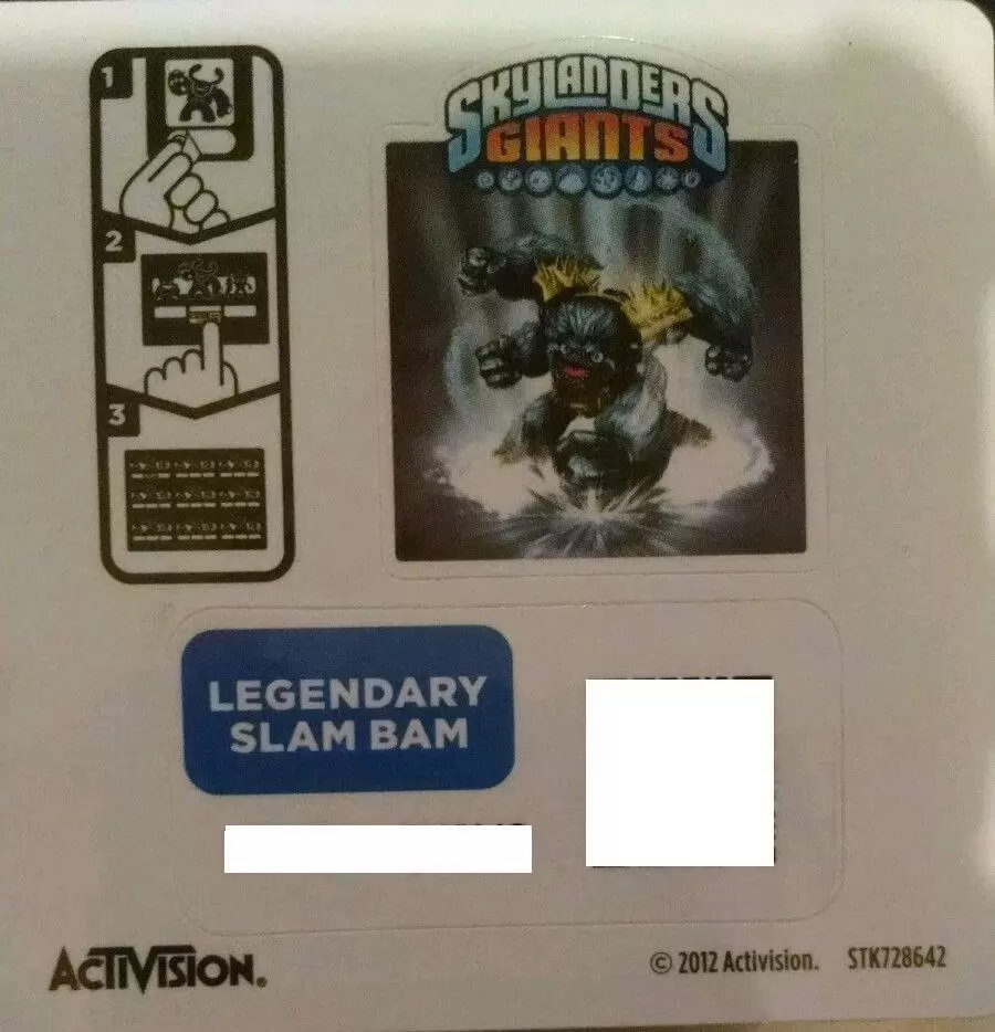 Skylanders Giants - Legendary Slam Bam