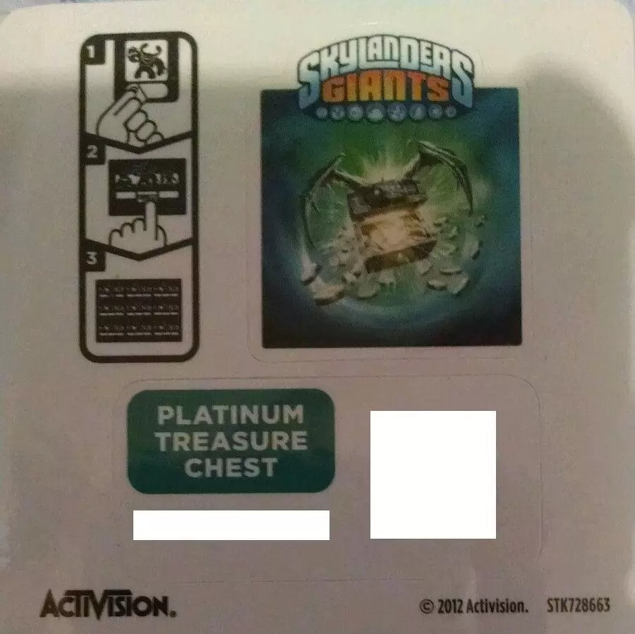 Skylanders Giants - Platinum Treasure Chest