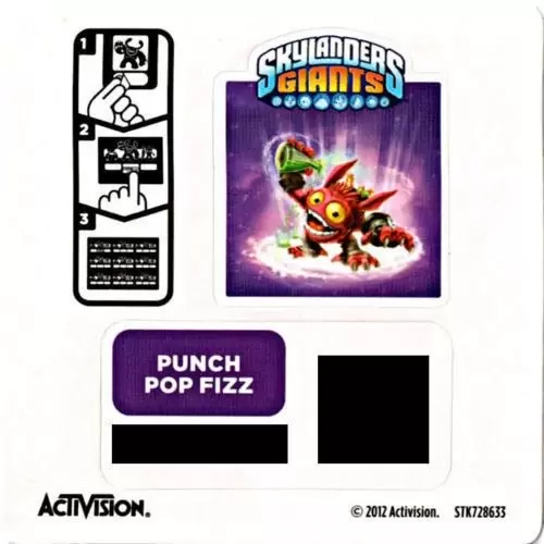 Skylanders Giants - Punch pop fizz