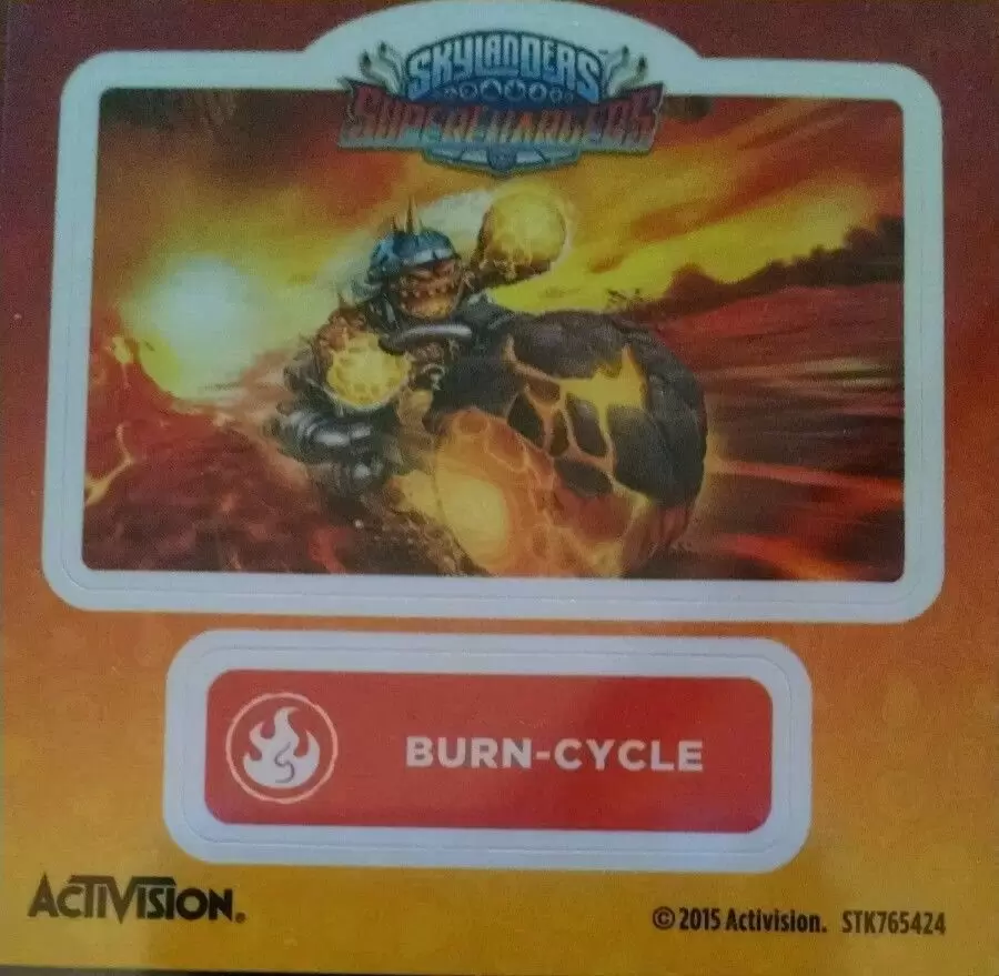 Skylanders SuperChargers - Burn cycle