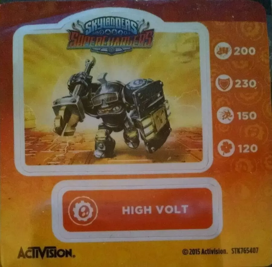 Skylanders SuperChargers - High Volt