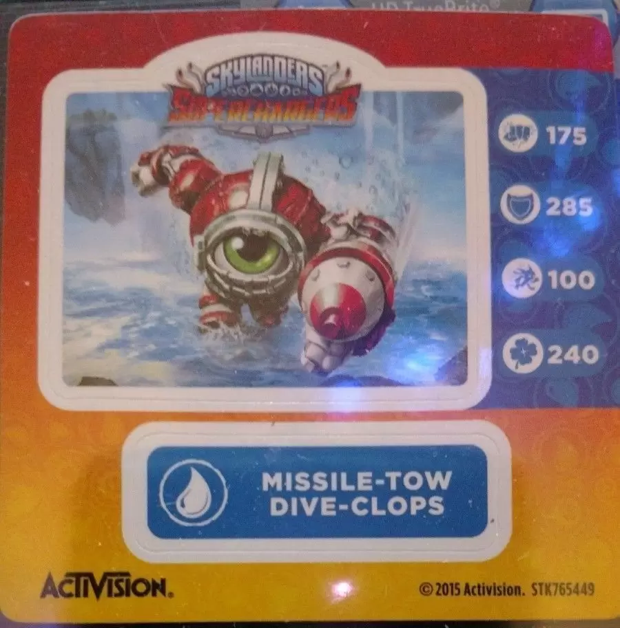 Skylanders SuperChargers - Missile Tow Dive Clops