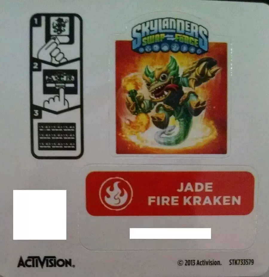 Skylanders Swap Force - Jade Fire kraken