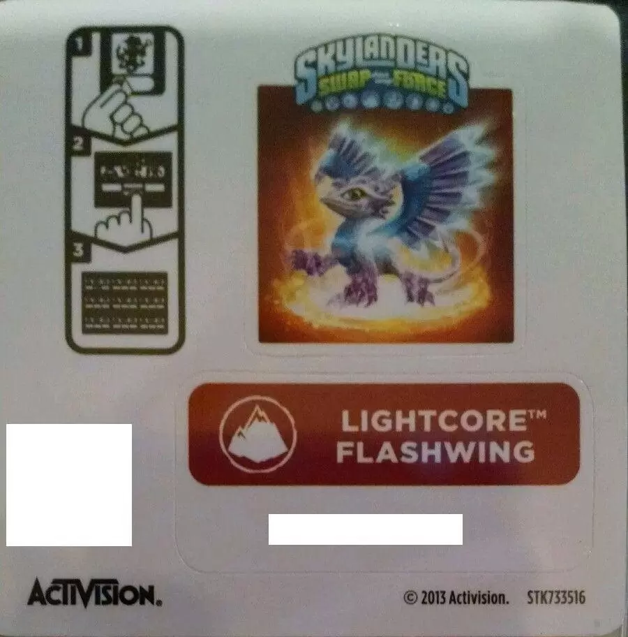 Skylanders Swap Force - Lightcore Flashwing