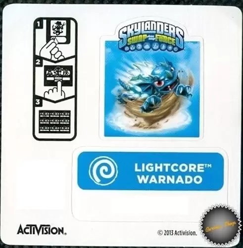 Skylanders Swap Force - Lightcore Warnado