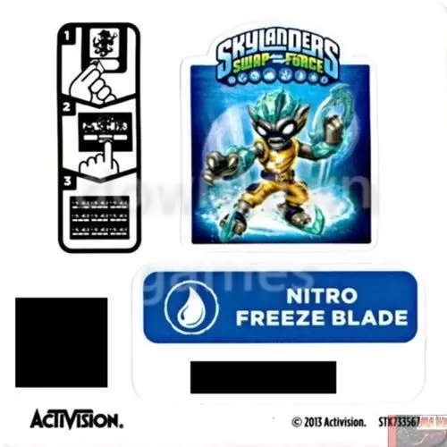 Skylanders Swap Force - Nitro Freeze Blade