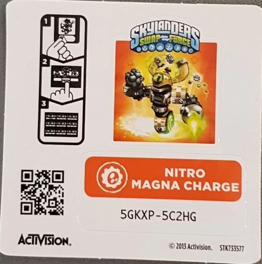 Skylanders Swap Force - Nitro Magna Charge