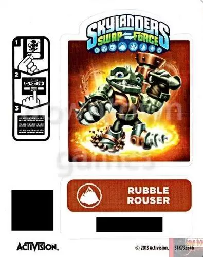 Skylanders Swap Force - Rubble Rouser