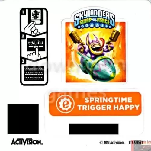 Skylanders Swap Force - Springtime Trigger Happy