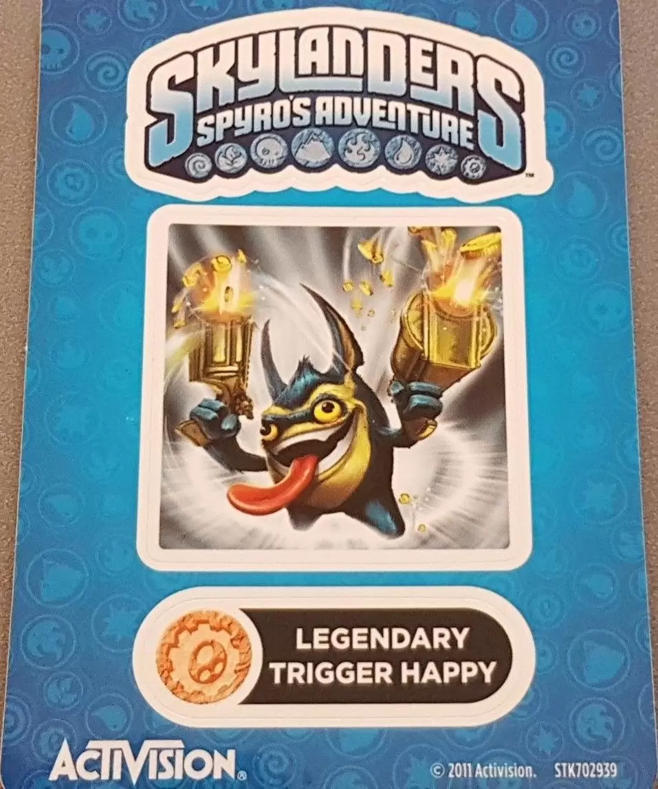 Skylanders Spyro\'s Adventure - Legendary Trigger Happy