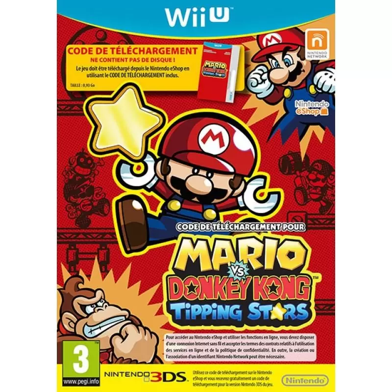 Jeux Wii U - Mario Vs Donkey Kong : tipping stars