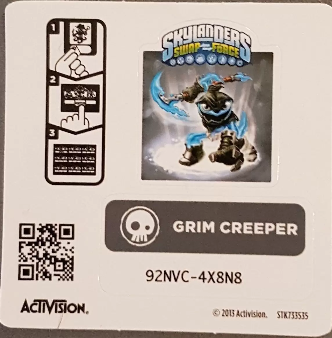 Skylanders Swap Force - Grim Creeper
