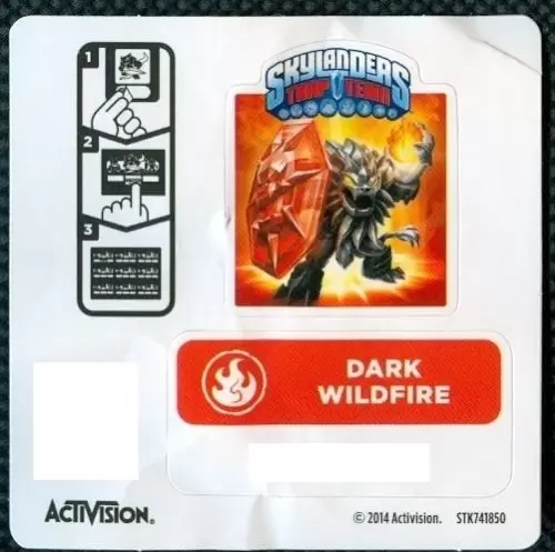 Skylanders Trap Team - Dark Wildfire