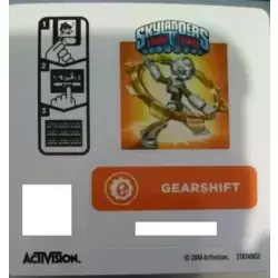 Code Only! Gearshift Skylanders Trap Team Sticker 