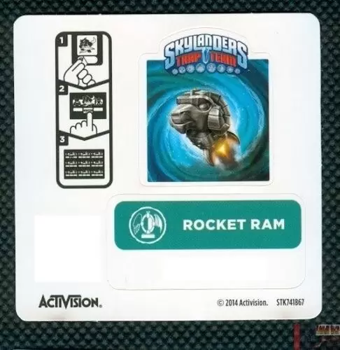 Skylanders Trap Team - Rocket Ram
