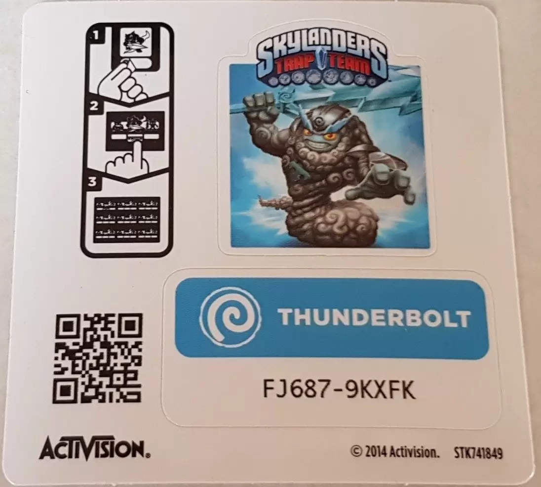 Skylanders Trap Team - Thunderbolt