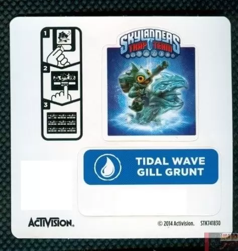 Skylanders Trap Team - Tidal Wave Gill Grunt