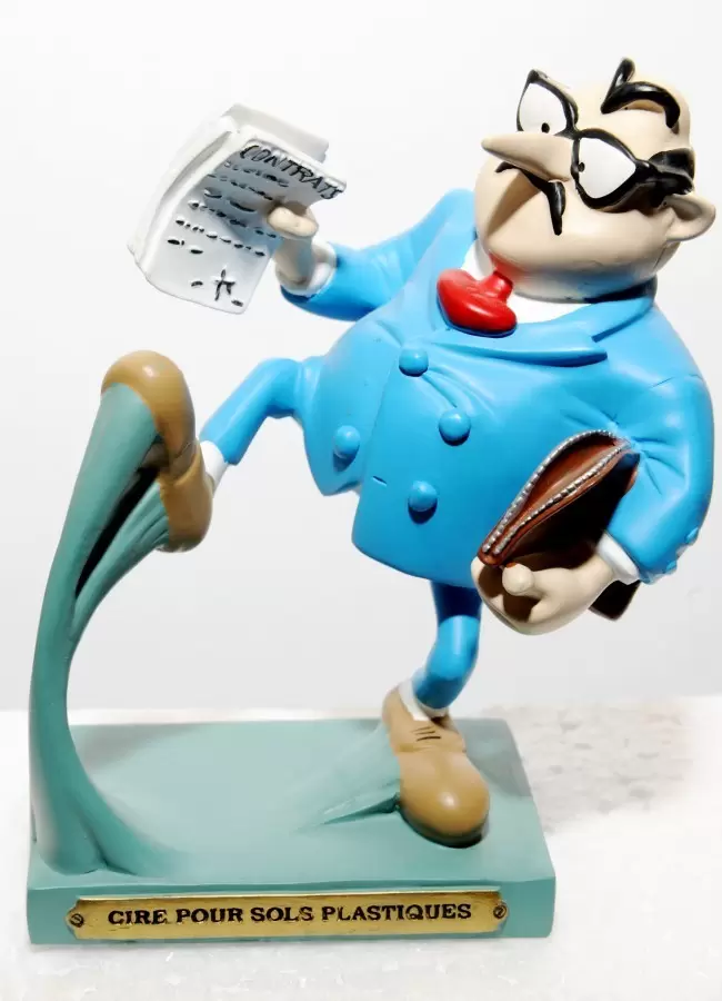 Les inventions de Gaston (Franquin) - Cire pour sols plastiques