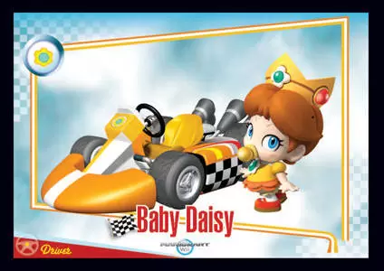 Mario Kart Wii Trading cards (EnterPlay) - Baby Daisy