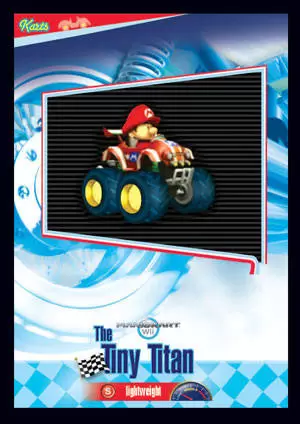 Mario Kart Wii Trading cards (EnterPlay) - Tiny Titan
