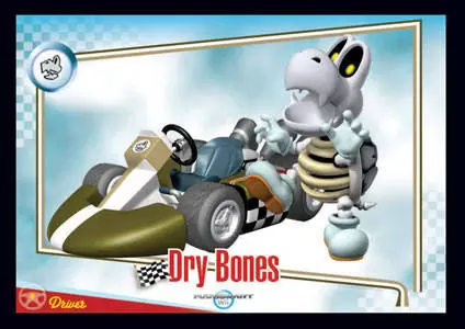 Mario Kart Wii Trading cards (EnterPlay) - Dry Bones