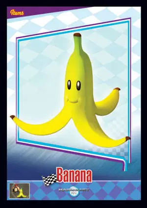Mario Kart Wii Trading cards (EnterPlay) - Banana