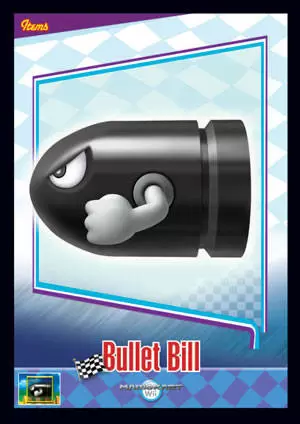 Mario Kart Wii Trading cards (EnterPlay) - Bullet Bill