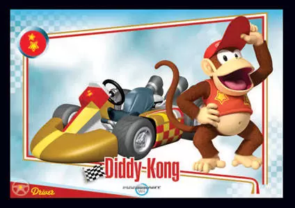 Mario Kart Wii Trading cards (EnterPlay) - Diddy Kong