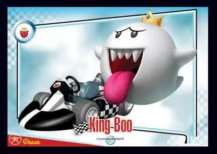Ellende Oneindigheid Gemaakt om te onthouden King Boo - Mario Kart Wii Trading cards (EnterPlay) 022