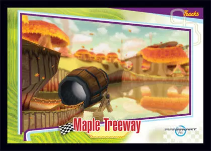 Mario Kart Wii Trading cards (EnterPlay) - Maple Treeway