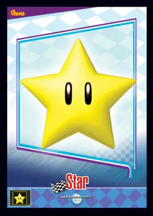 Mario Kart Wii Trading cards (EnterPlay) - Star