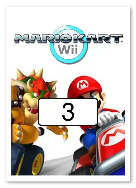 Mario Kart Wii Trading cards (EnterPlay) - Baby Peach