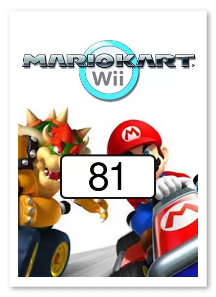 Mario Kart Wii Trading cards (EnterPlay) - Wheelie Power!
