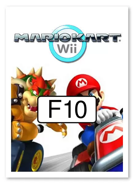 Mario Kart Wii Trading cards (EnterPlay) - Card F10