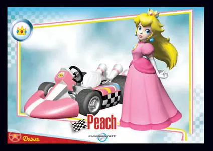 Mario Kart Wii Trading cards (EnterPlay) - Peach