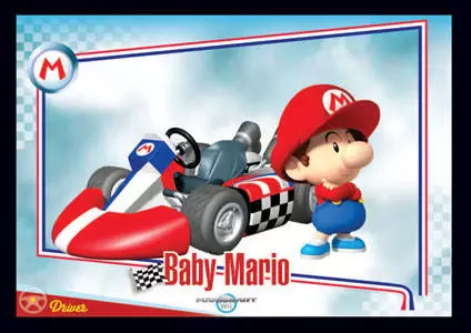 Mario Kart Wii Trading cards (EnterPlay) - Baby Mario