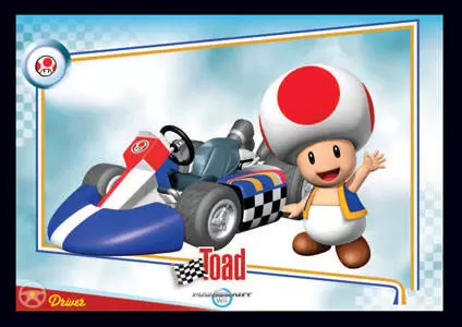 Mario Kart Wii Trading cards (EnterPlay) - Toad
