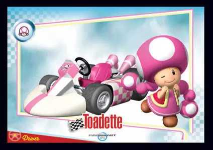 Mario Kart Wii Trading cards (EnterPlay) - Toadette