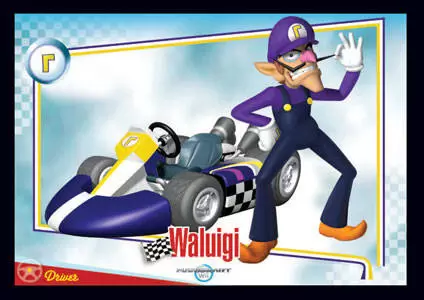 Mario Kart Wii Trading cards (EnterPlay) - Waluigi