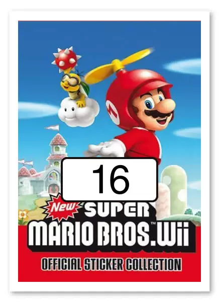New Super Mario Bros. Wii - Sticker n°16