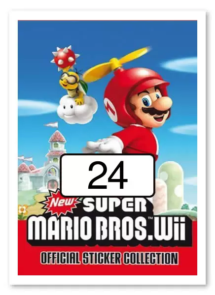 New Super Mario Bros. Wii - Sticker n°24