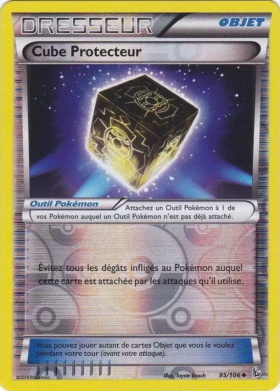 Pokémon XY Etincelles - Cube Protecteur Reverse