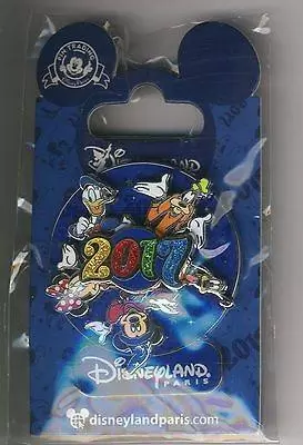 Disney Pins Open Edition - DLP - Mickey and the Gang - 2017 Spinner