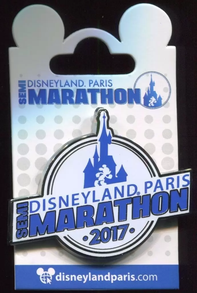 Disney Pins Open Edition - Logo DLP Semi Marathon 2017
